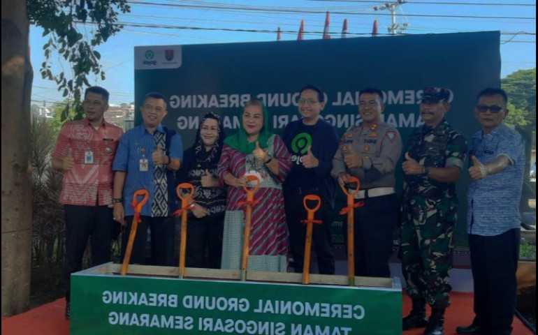 Taman Singosari Semarang, di Proyeksikan Jadi Simpang Lima Kedua
