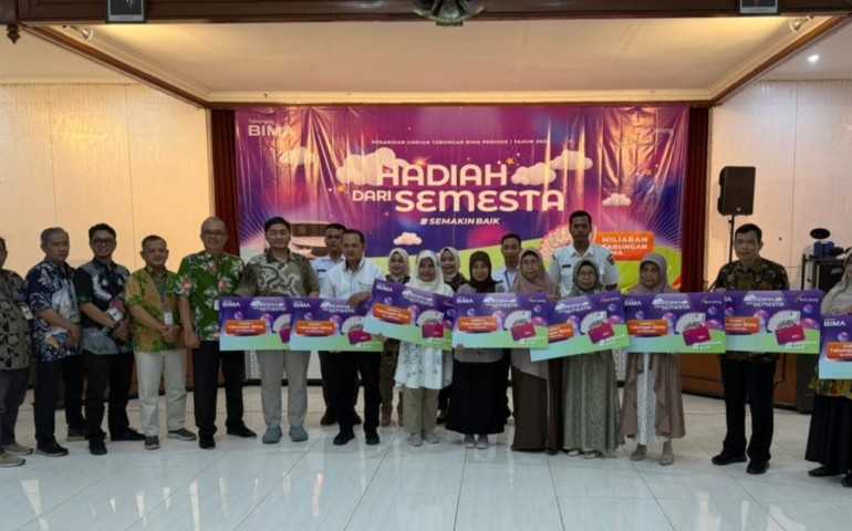 Apresiasi Loyalitas, Bank Jateng Purwokerto Bagi Hadiah BIMA