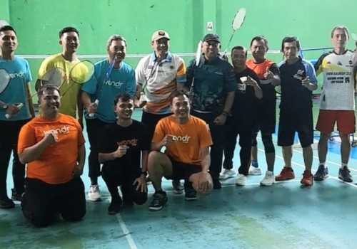 PWI Jateng Perkuat Sinergi Lewat Mabar Bulutangkis dan Tenis di HPN 2026