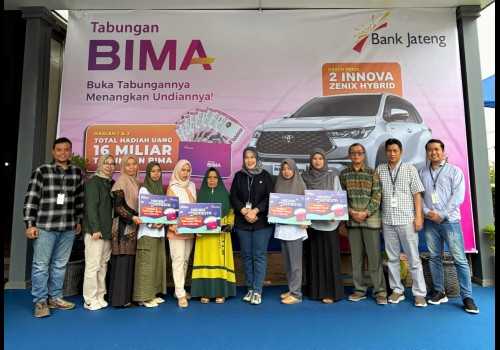 Delapan Nasabah Bank Jateng Pemalang Menang Undian BIMA
