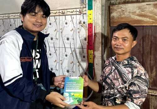 Mahasiswa UNDIP Perkenalkan HAZOP dan NFPA 704, Tingkatkan Keselamatan Operasional Biodigester di Desa Tangkisan