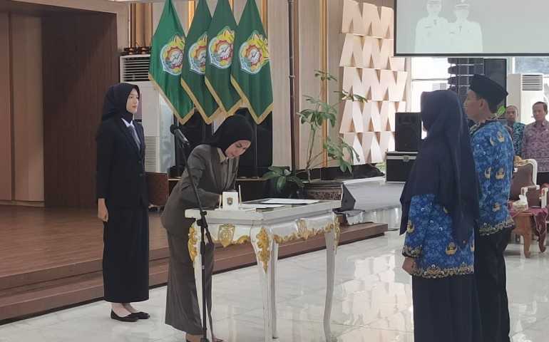 Pemkab Kendal Rombak Struktur OPD, 29 Pejabat Dilantik di Pendopo Bahurekso