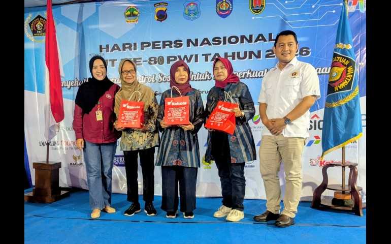 Kokola Bagikan Produk Unggulan di HPN 2026 Jateng, Wujud Kepedulian pada Insan Pers