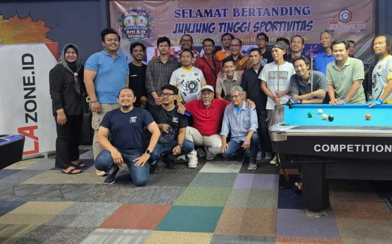 Turnamen Biliar Double Antarmedia se-Jateng Meriahkan HPN 2026