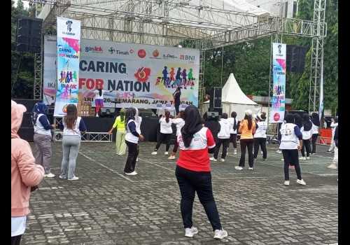 IKA Undip Gelar Fun Walk Caring for Nation 2026, 2.500 Peserta Ramaikan Car Free Day Semarang