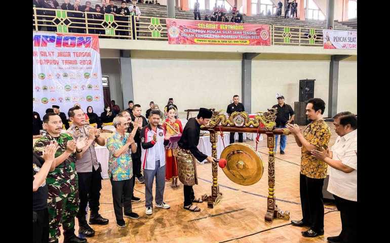 Kejurprov Pencak Silat Jawa Tengah di Gelar, 778 Pesilat Siap Tarung