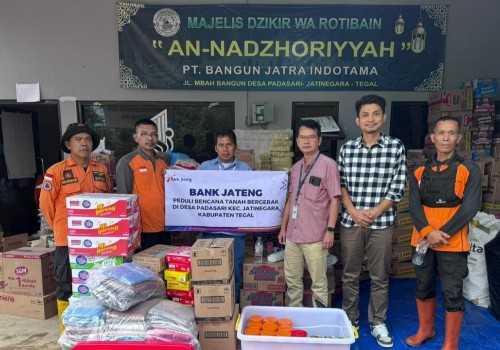 Peduli Padasari, Bank Jateng Salurkan Bantuan Darurat