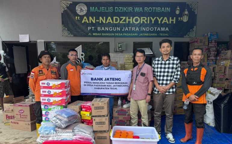 Peduli Padasari, Bank Jateng Salurkan Bantuan Darurat