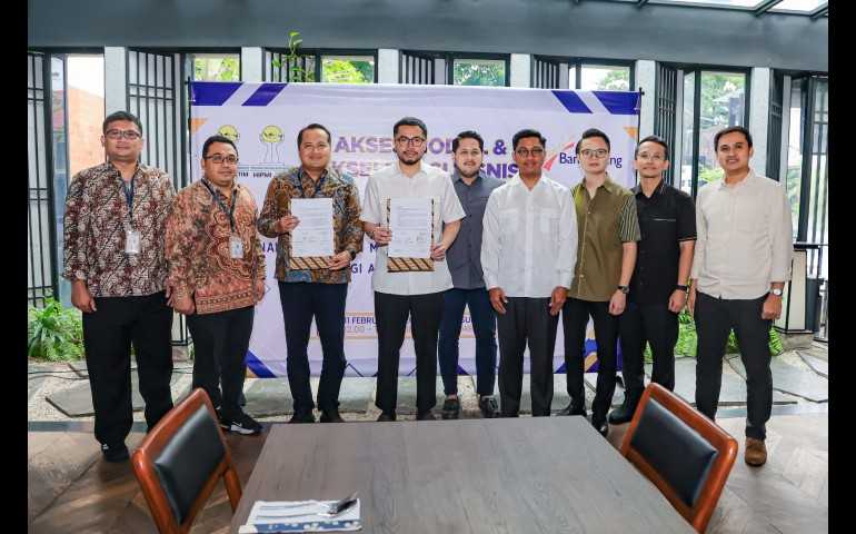 Bank Jateng–HIPMI Jakarta Timur Teken MoU Salurkan Pembiayaan Rp2,5 Miliar