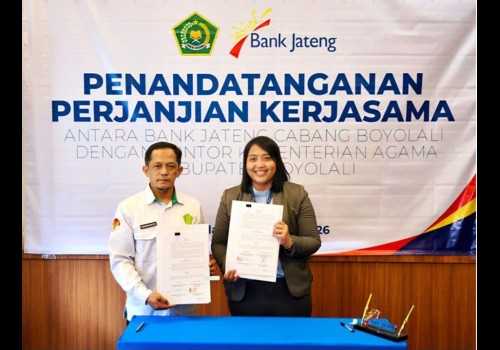 Kemenag Boyolali Gandeng Bank Jateng Kelola Hak Pegawai