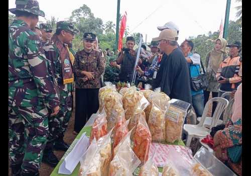 TMMD ke-127 di Desa Gedong, Sinergi TNI dan Pemkab Kendal Percepat Pembangunan