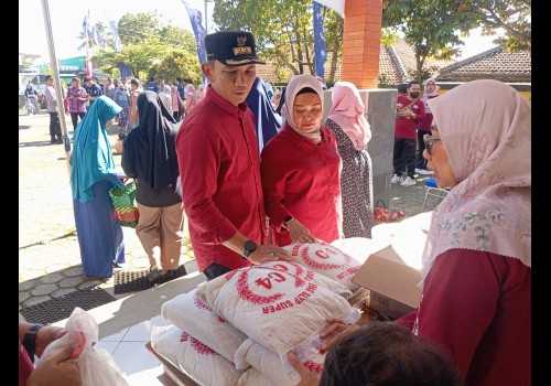 Jelang Lebaran 2026, Camat Plantungan Gelar Bazar Pasar Murah untuk Stabilkan Harga Bapokting