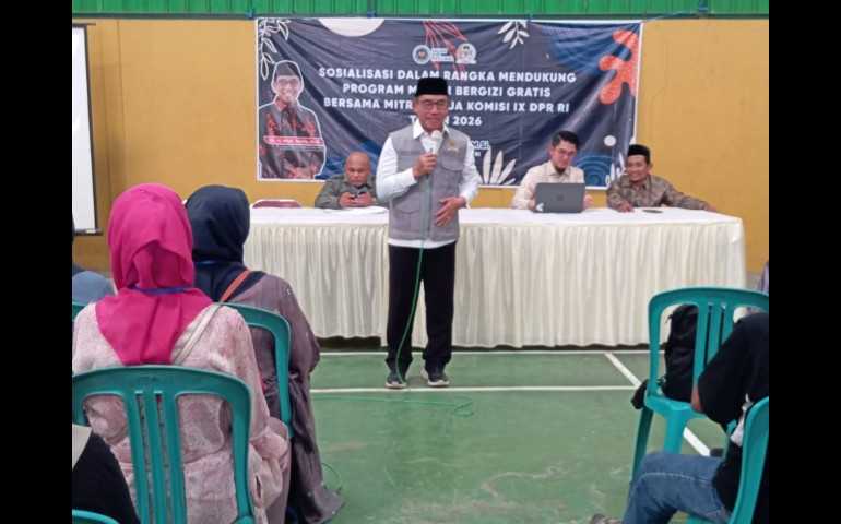 DPR RI Dukung Program Makan Bergizi Gratis, Dapur SPPG Nakal Terancam Sanksi