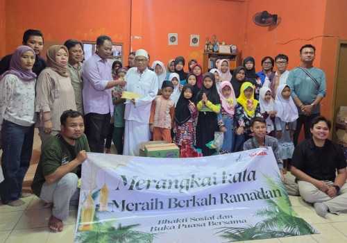 Hangatnya Ramadan, Wartawan Ekonomi Semarang Tebar Kepedulian di Panti Tarbiyatul Yatim
