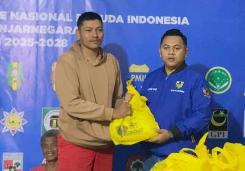 Peduli Sesama, KNPI Banjarnegara Bantu 1.300 Warga dan Driver Ojol