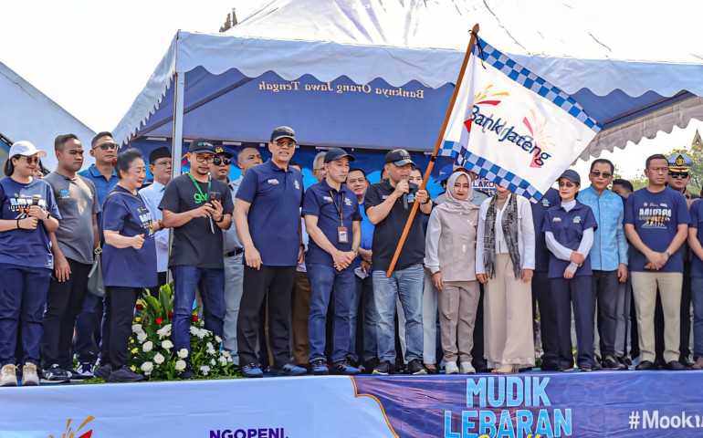 Bank Jateng Berangkatkan Ribuan Pemudik Lewat Program Mudik Gratis 2026