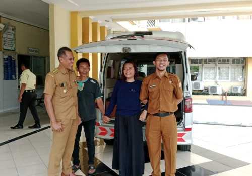 Sempat Viral di Medsos, Kades Tambahrejo Bawa ODGJ ke RSJ AMINO Semarang