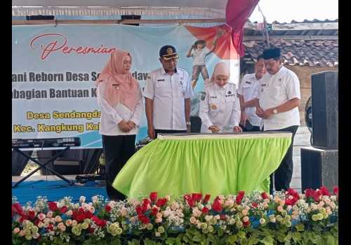 Bupati Kendal Resmikan Tugu Tani Reborn, Jadi Ikon Baru Desa Sendangdawung