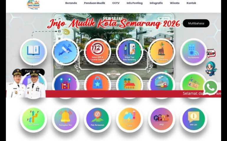Mudik Lebih Aman, Pemkot Semarang Hadirkan Portal Pemantauan Jalan 2026