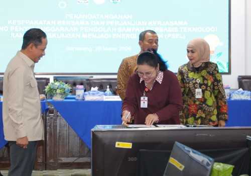 Perjanjian PSEL Ditandatangani, Pemkot Semarang Percepat Penanganan Sampah Modern